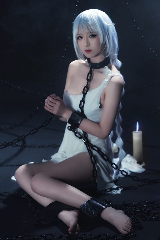 绝美COS铁板烧鬼舞禁欲束缚调教-IS充值【37】